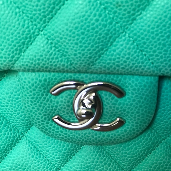 SOLD !!! Chane Caviar Double Flap Maxi - Picture 4 of 8